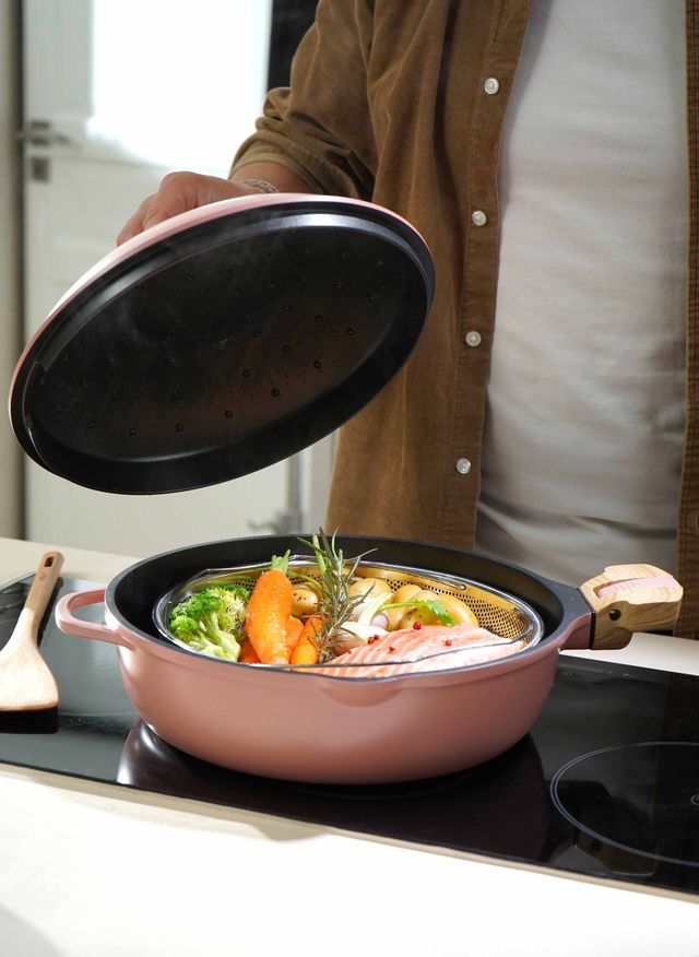 Les éléments qui composent la batterie de cuisine s'adaptent aux habitudes de chacun.